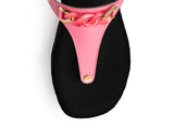 Precious Chain - Wedge Bast High Black TS