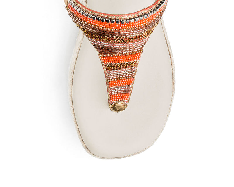 Ethno Beads - Wedge Bast High Crema TS