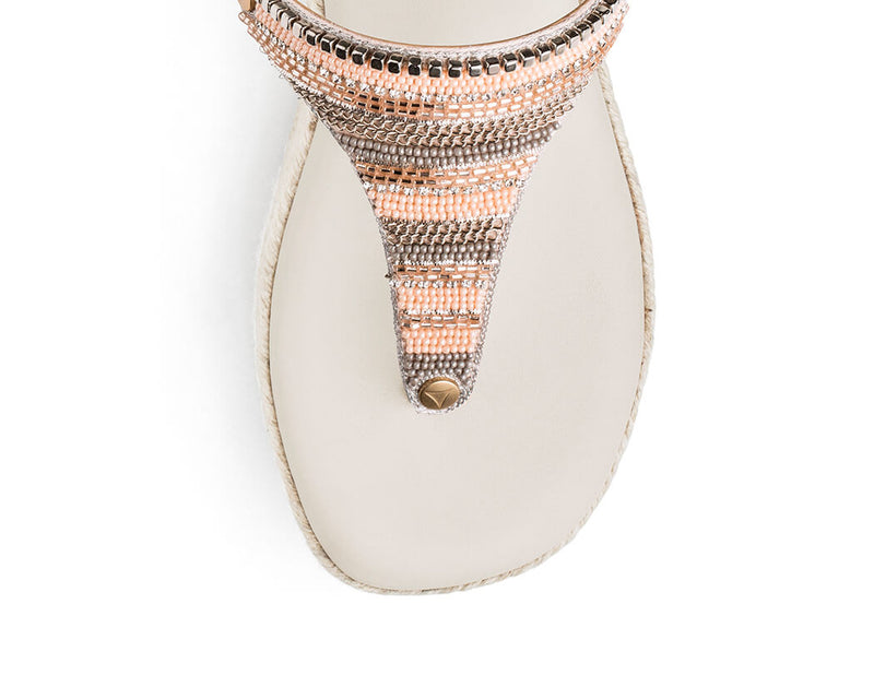 Ethno Beads - Wedge Bast High Crema TS