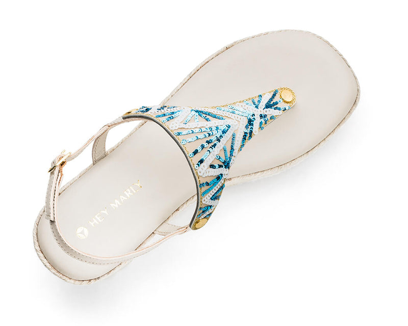 Summer Glam - Wedge Bast High Crema TS