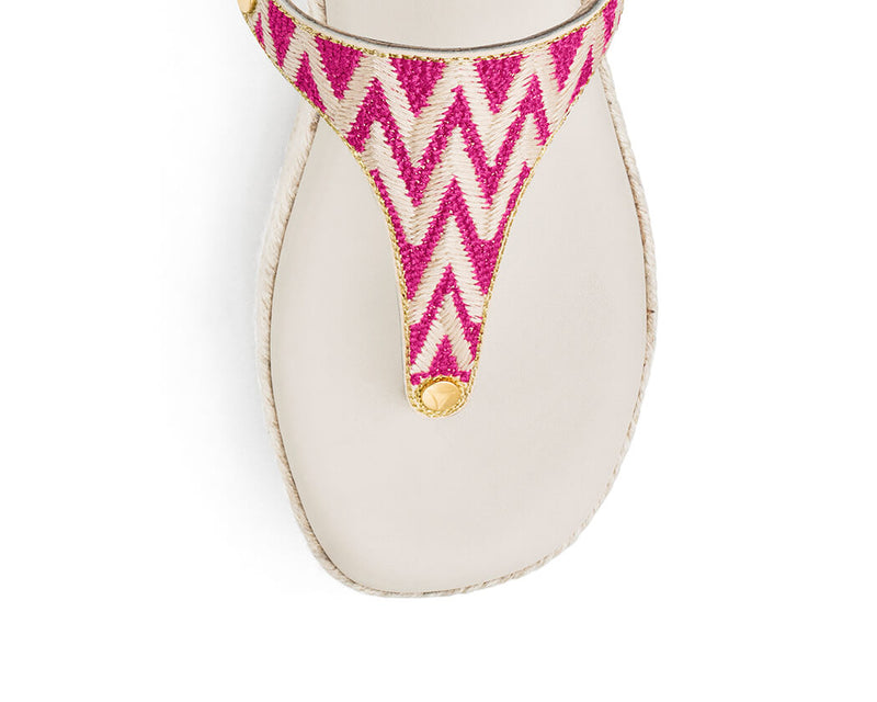 Sandy Lines - Wedge Bast High Crema TS