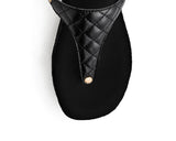 Classy Square - Wedge Bast High Black TS