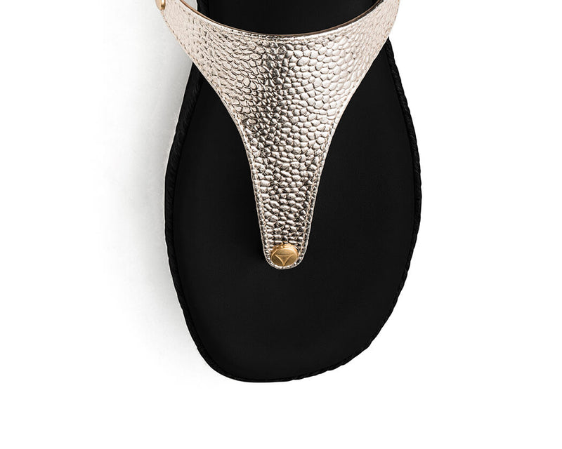 Mars Metallic - Wedge Bast High Black TS