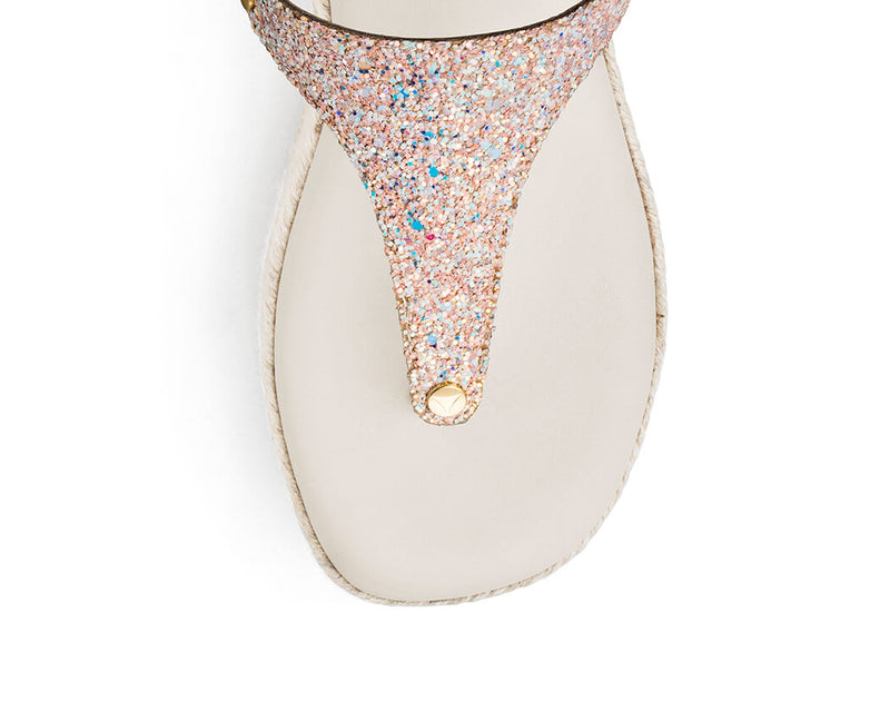 Cosmic Glitter - Wedge Bast High Crema TS