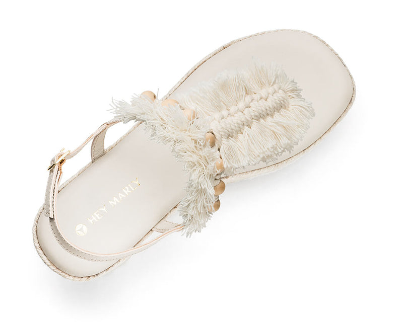 Boho Bliss - Wedge Bast High Crema TS