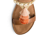 Tulum Tassle - Comfort Riemen Cognac TS