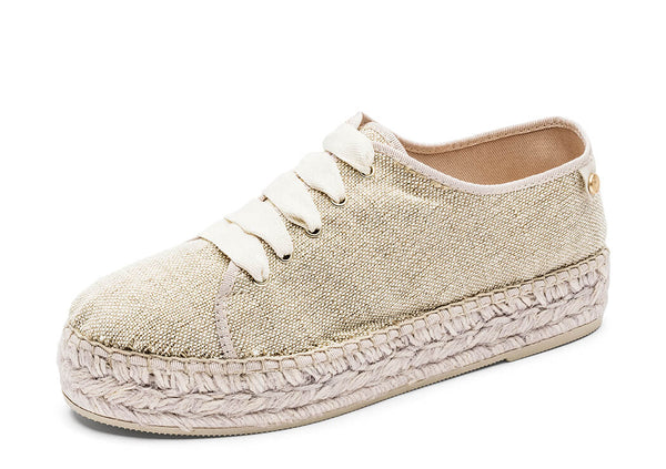 Sporty Sneaker Canvas Crema