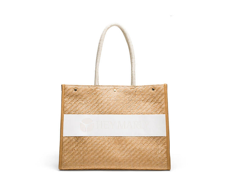 Straw Signature Bag