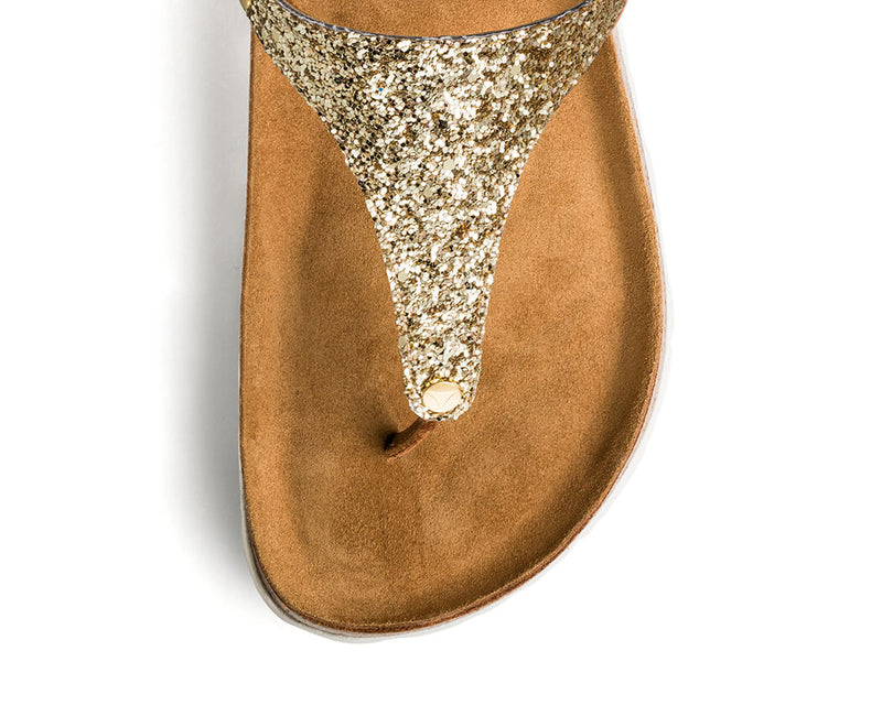 Cosmic Glitter - Casual Cork Cognac TS