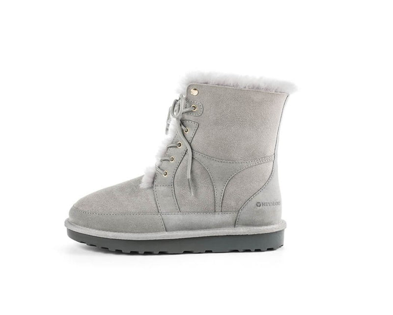 Winterboot Cozy Grey