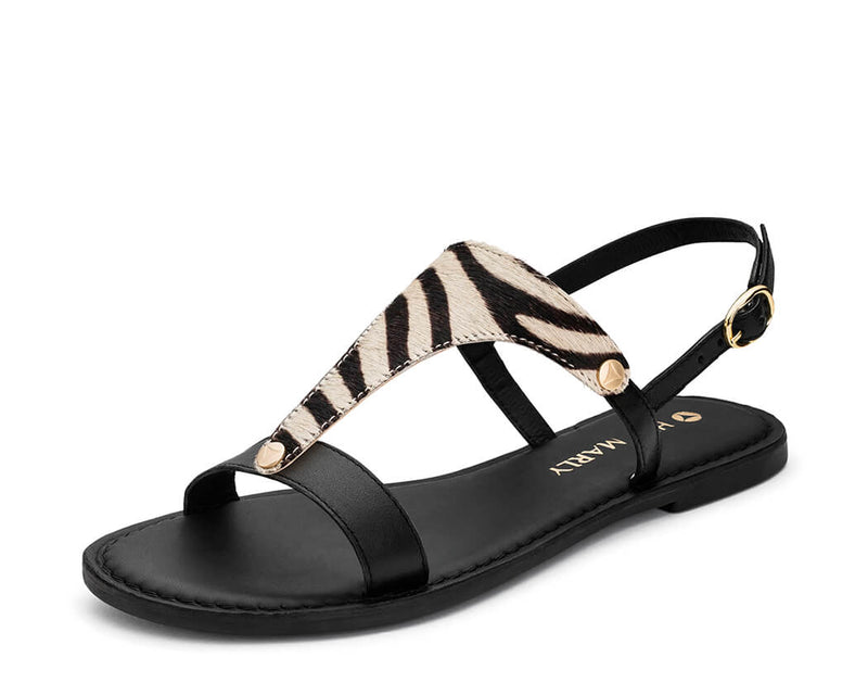 Animal Print - Classic Riemen Black TS