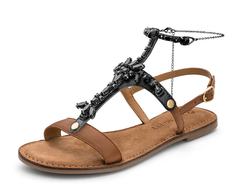 Brilliant Life Chain - Comfort Riemen Cognac TS