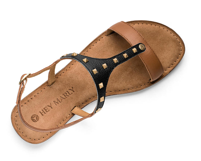 Rock Rebel - Comfort Riemen Cognac TS