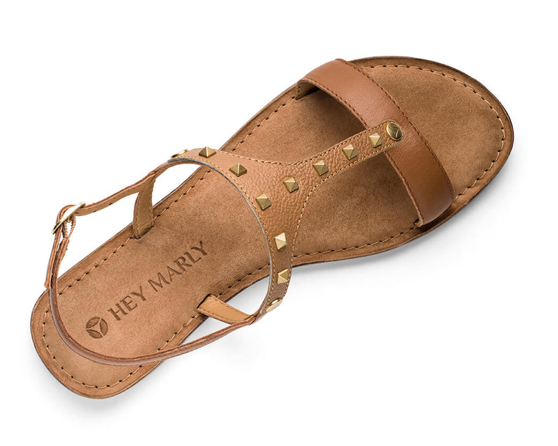 Rock Rebel - Comfort Riemen Cognac TS