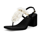 Boho Bliss - Block Heel Mid Black TS