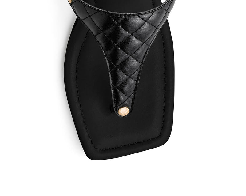 Classy Square - Block Heel Mid Black TS