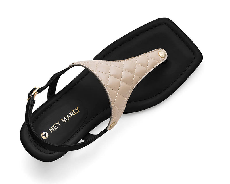 Classy Square - Block Heel Mid Black TS