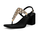 Day to Night - Block Heel Mid Black TS