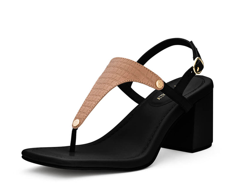 Milano Cool - Block Heel Mid Black TS
