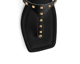 Rock Rebel - Block Heel Mid Black TS
