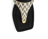 Sandy Lines - Block Heel Mid Black TS
