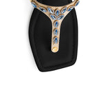 Sparkling Sea - Block Heel Mid Black TS