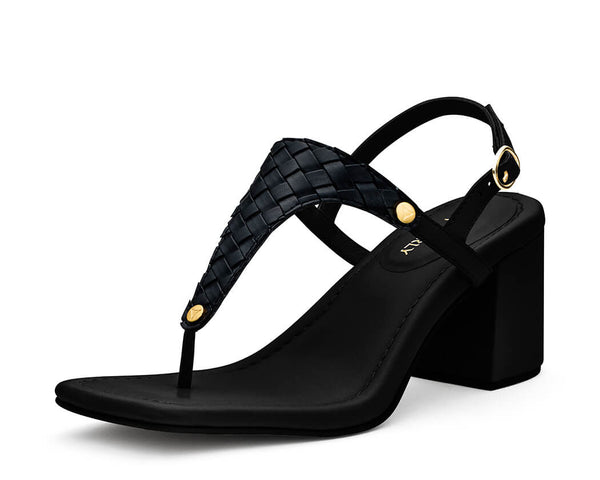 Urban Twist - Block Heel Mid Black TS