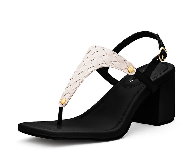Urban Twist - Block Heel Mid Black TS