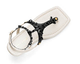 Brilliant Life Chain - Block Heel Mid Crema TS