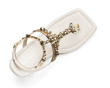 Brilliant Life Chain - Block Heel Mid Crema TS