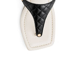 Classy Square - Block Heel Mid Crema TS