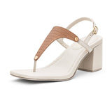 Milano Cool - Block Heel Mid Crema TS