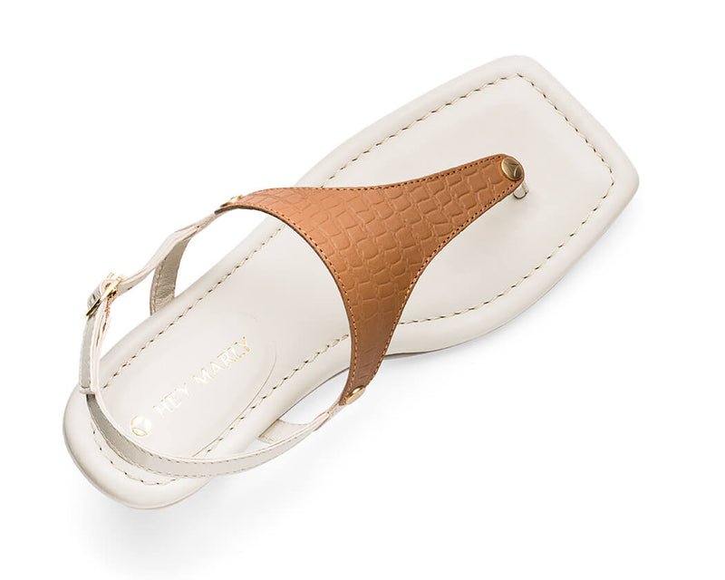 Milano Cool - Block Heel Mid Crema TS