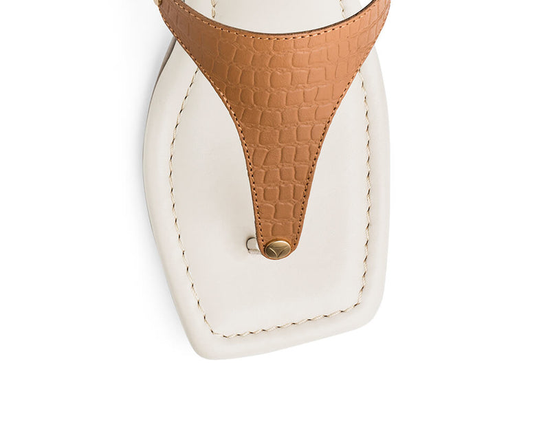 Milano Cool - Block Heel Mid Crema TS