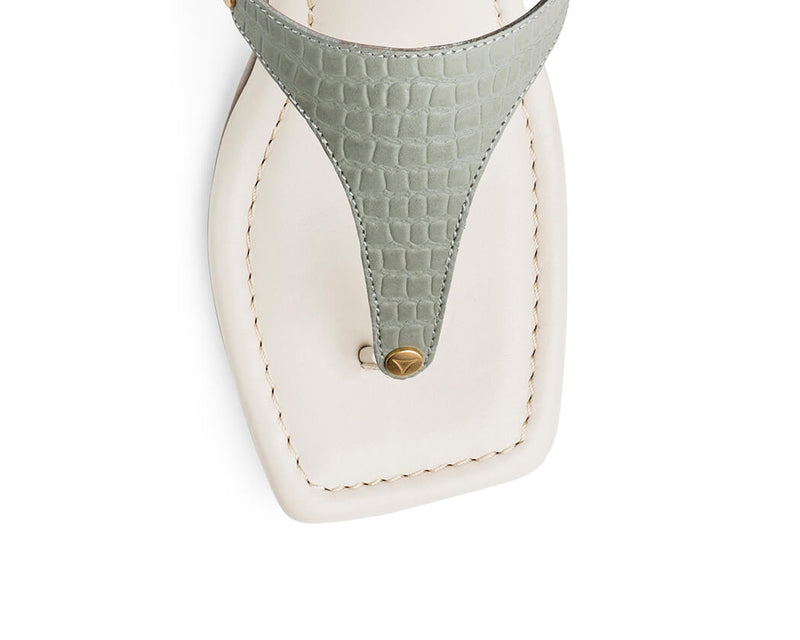 Milano Cool - Block Heel Mid Crema TS