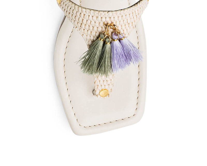 Pom de Cassis - Block Heel Mid Crema TS