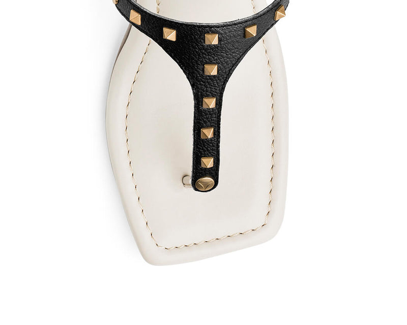 Rock Rebel - Block Heel Mid Crema TS