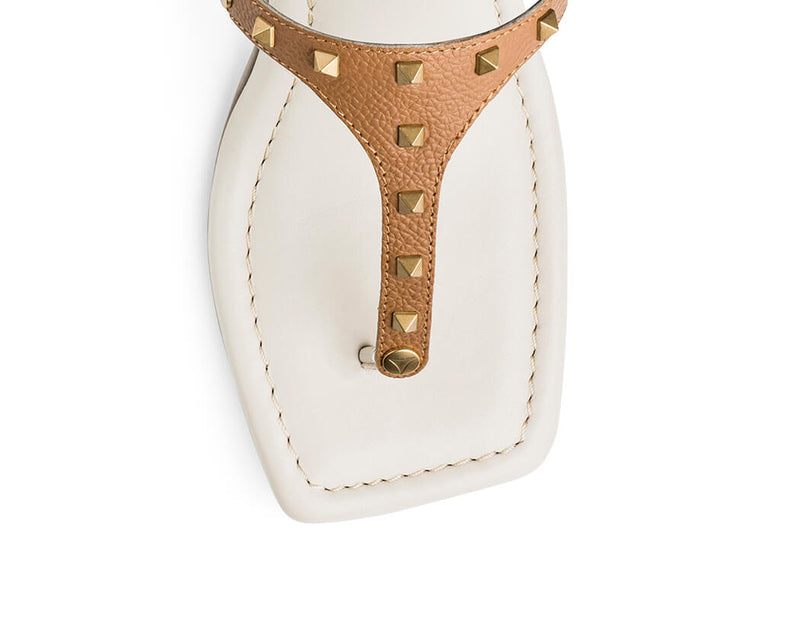 Rock Rebel - Block Heel Mid Crema TS
