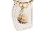 Tulum Tassle - Block Heel Mid Crema TS