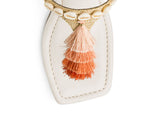 Tulum Tassle - Block Heel Mid Crema TS