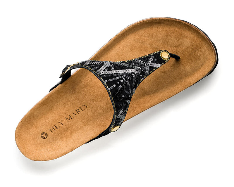 Summer Glam - Casual Cork Black TS