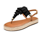 Ruffle Romance - Plateau Bast Cognac TS