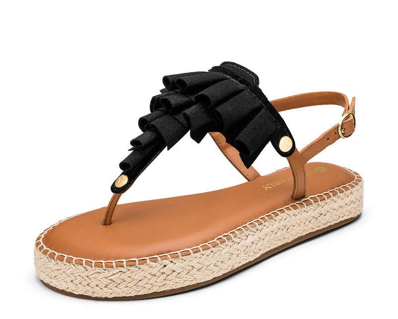 Ruffle Romance - Plateau Bast Cognac TS