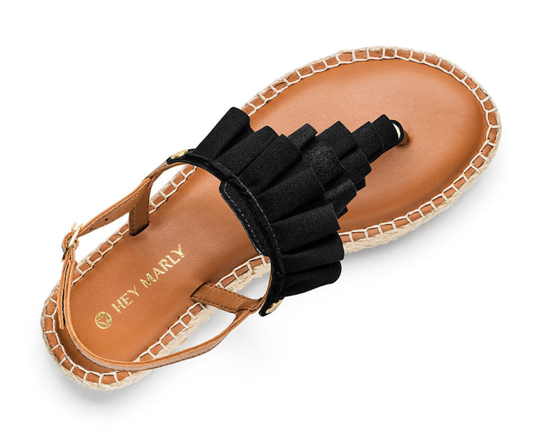 Ruffle Romance - Plateau Bast Cognac TS