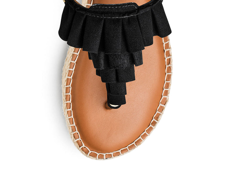 Ruffle Romance - Plateau Bast Cognac TS