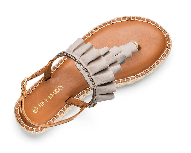 Ruffle Romance - Plateau Bast Cognac TS