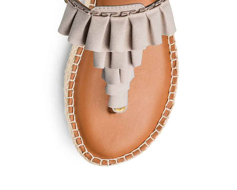 Ruffle Romance - Plateau Bast Cognac TS