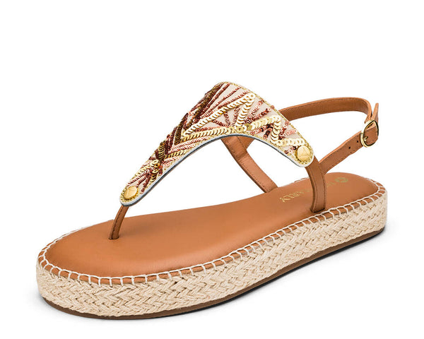 Summer Glam - Plateau Bast Cognac TS