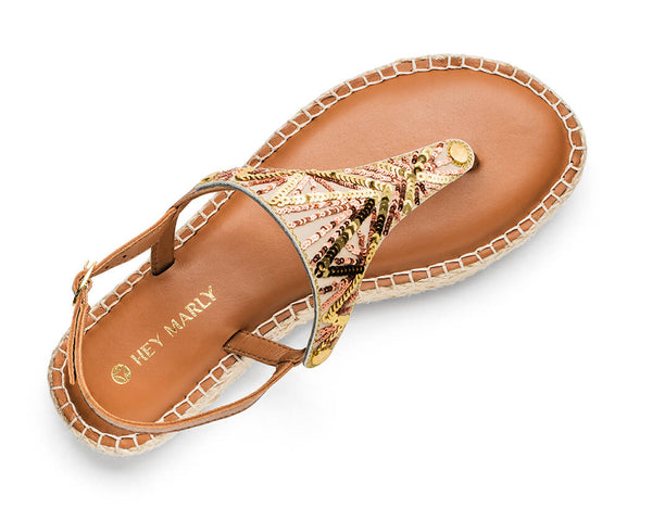 Summer Glam - Plateau Bast Cognac TS