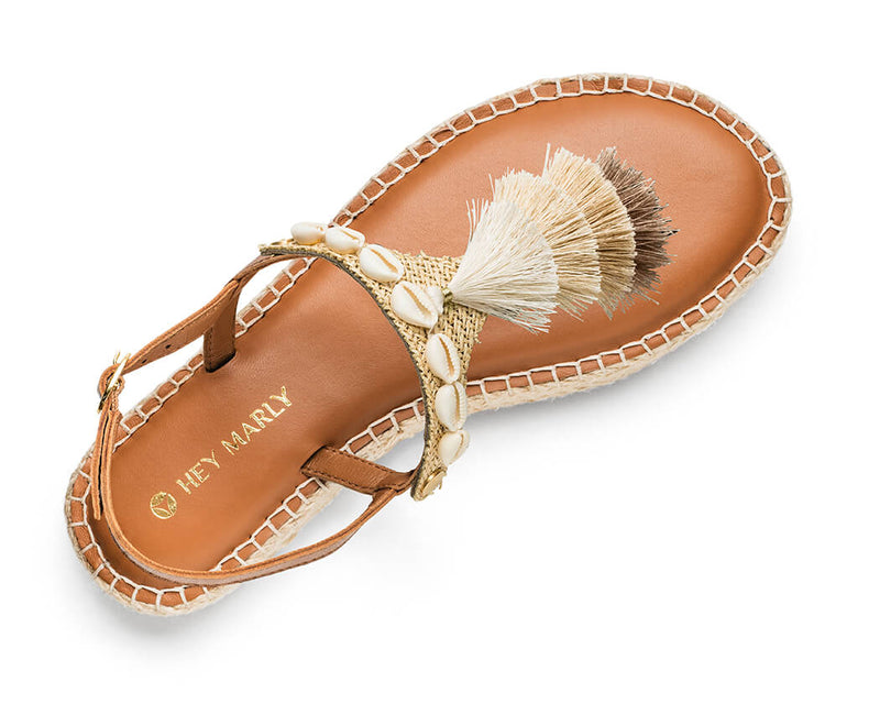 Tulum Tassle - Plateau Bast Cognac TS
